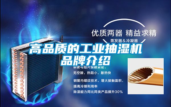 高品質(zhì)的工業(yè)抽濕機品牌介紹
